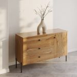 Mikro aranżacja Mebli rustykalnych dębowych, wizualizacja produktowa mebli dębowych twardych