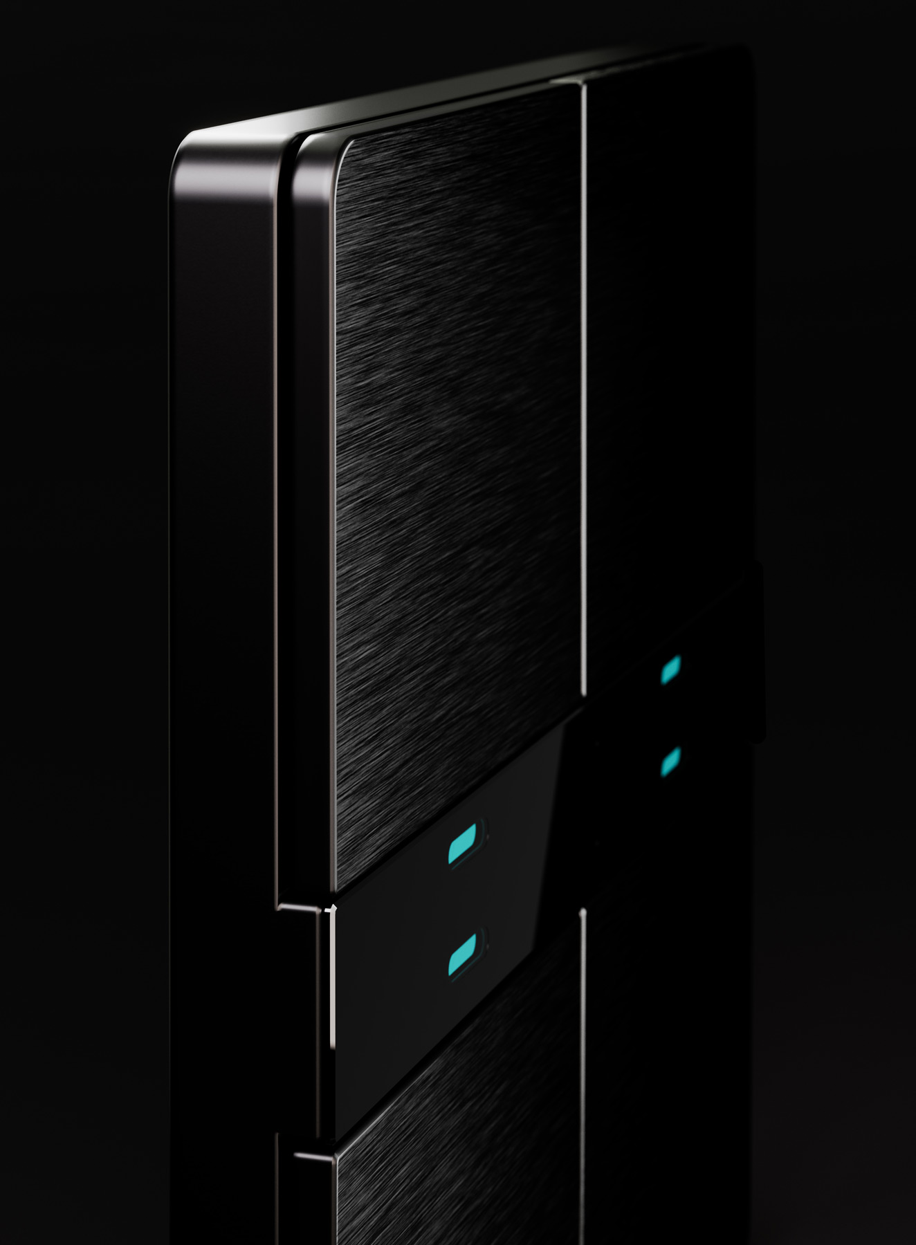 Wizualizacja fotorealistyczna produktów, przełączniki cyfrowe do sterowania smarthome