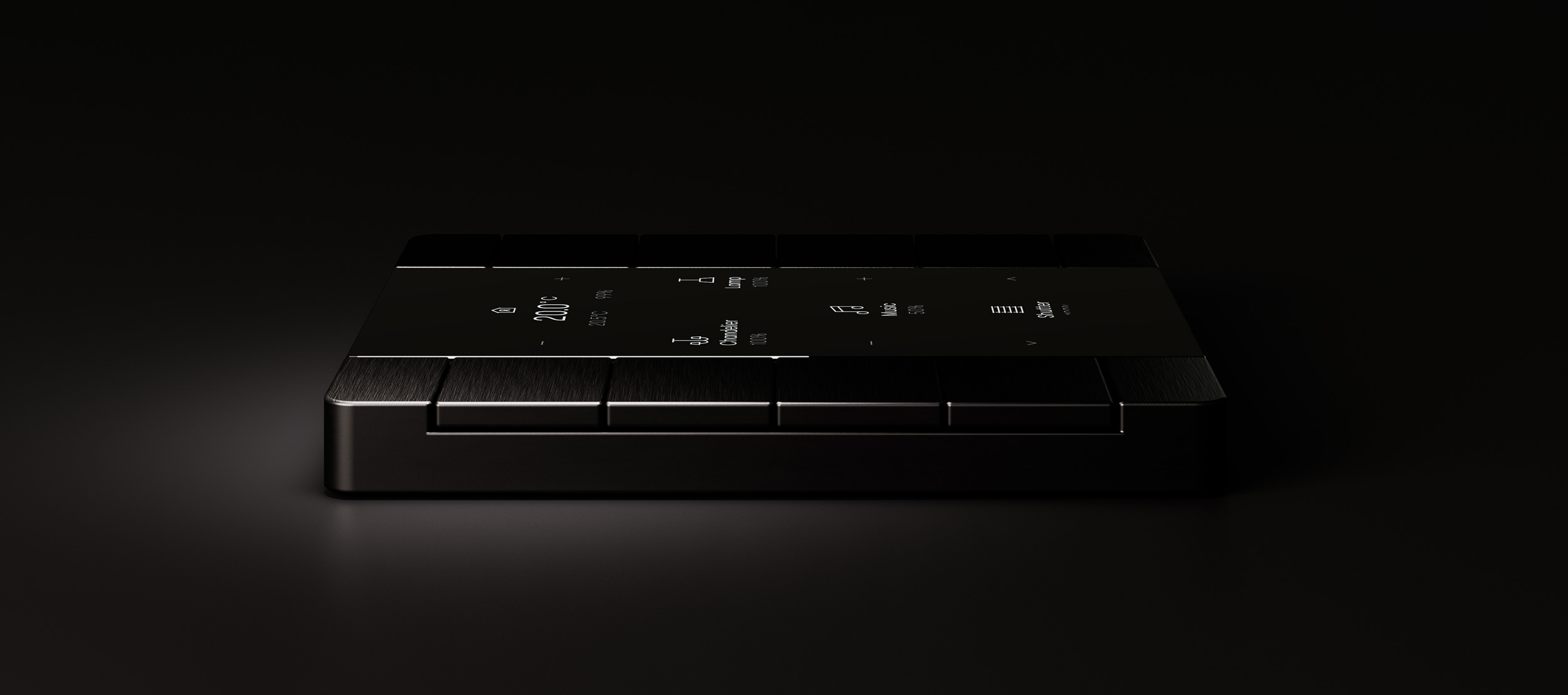 Wizualizacja fotorealistyczna produktów, przełączniki cyfrowe do sterowania smarthome