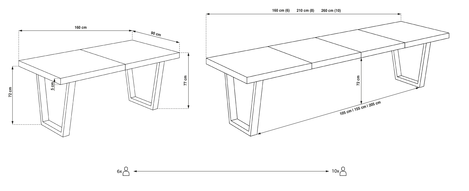 Wymiary stołu, jak przygotować produkt do wizualizacji